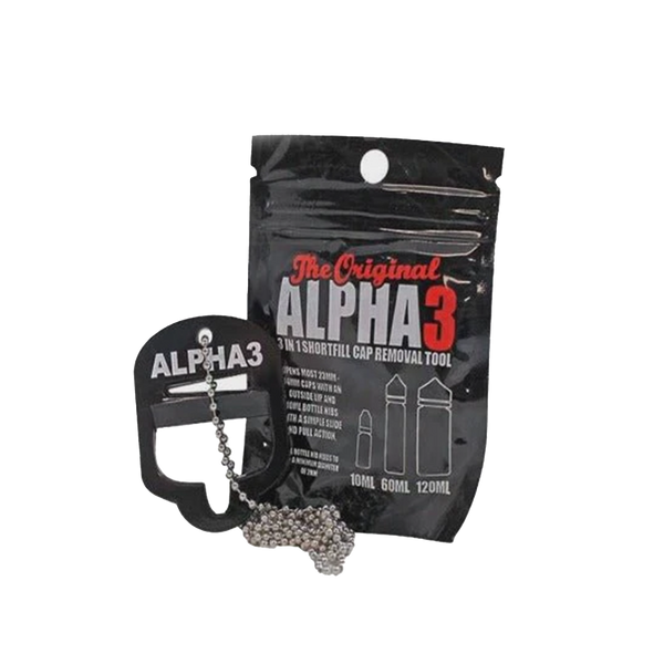 Alpha 3 Bottle Opener / Cap Remover Tool
