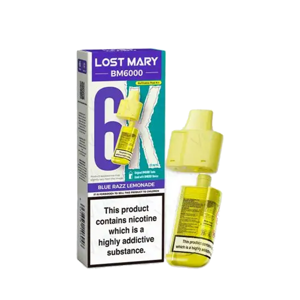 Lost Mary BM6000 Prefilled Pod + Refill Container