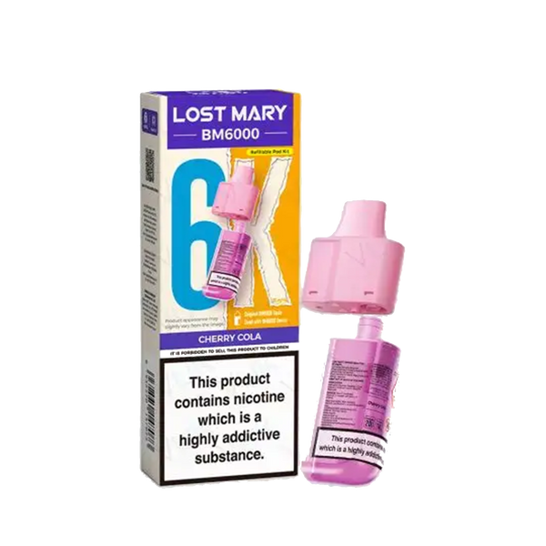Lost Mary BM6000 Prefilled Pod + Refill Container