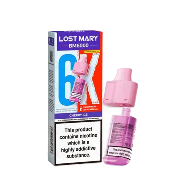 Lost Mary BM6000 Prefilled Pod + Refill Container