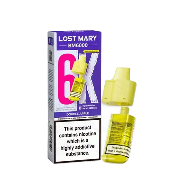 Lost Mary BM6000 Prefilled Pod + Refill Container