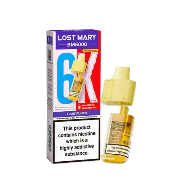 Lost Mary BM6000 Prefilled Pod + Refill Container