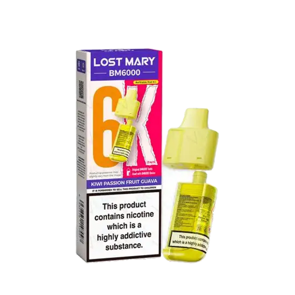 Lost Mary BM6000 Prefilled Pod + Refill Container