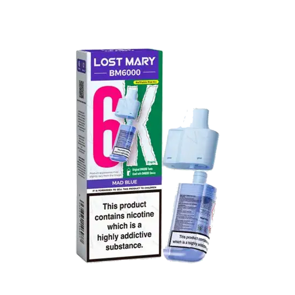 Lost Mary BM6000 Prefilled Pod + Refill Container