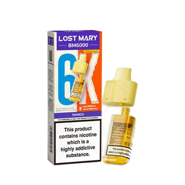 Lost Mary BM6000 Prefilled Pod + Refill Container