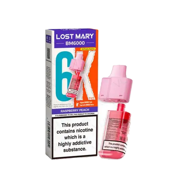 Lost Mary BM6000 Prefilled Pod + Refill Container