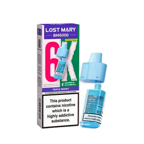 Lost Mary BM6000 Prefilled Pod + Refill Container