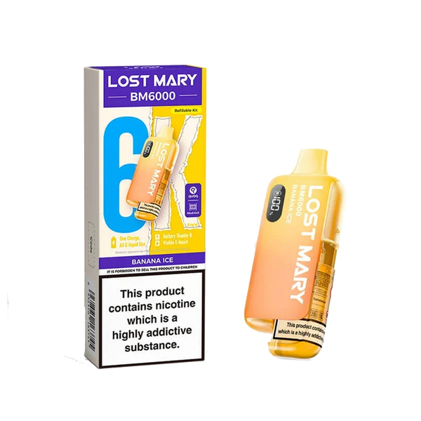 Lost Mary BM6000 Prefilled Pod + Refill Container