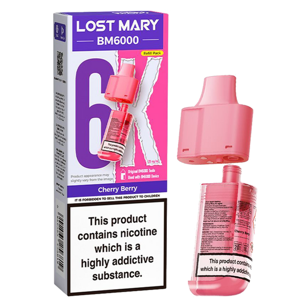 Lost Mary BM6000 Prefilled Pod + Refill Container