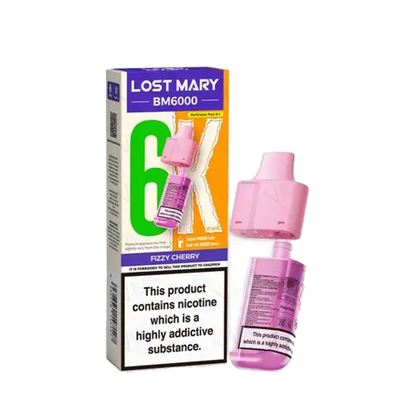 Lost Mary BM6000 Prefilled Pod + Refill Container