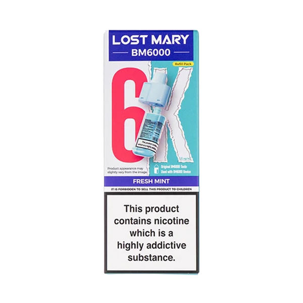 Lost Mary BM6000 Prefilled Pod + Refill Container