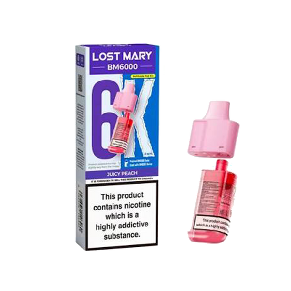 Lost Mary BM6000 Prefilled Pod + Refill Container