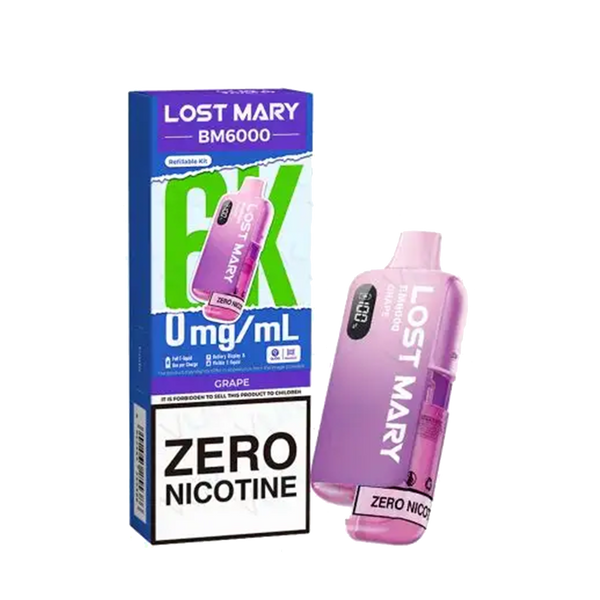 Lost Mary BM6000 Zero Nicotine Prefilled Pod Kit