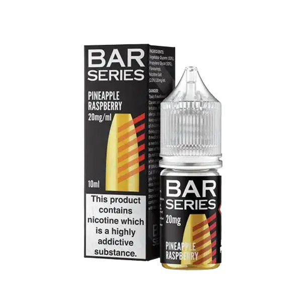Bar Series Nic Salts 10ml - Pineapple Raspberry