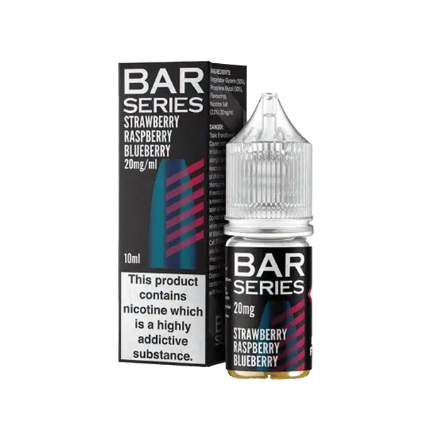 Bar Series Nic Salts 10ml - Strawberry Raspberry Blueberry
