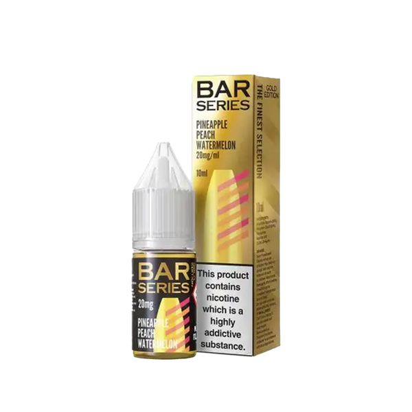 Bar Series Gold Edition Pineapple Peach Watermelon Nic Salt