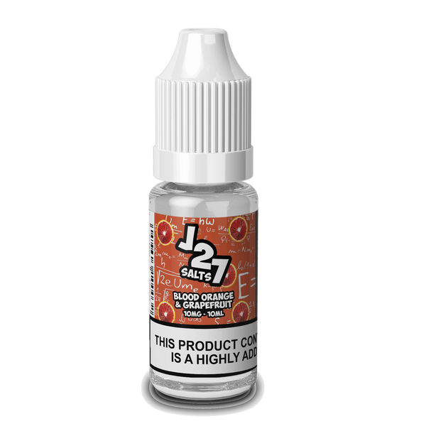 J27 Salts Blood Orange & Grapefruit 10ml