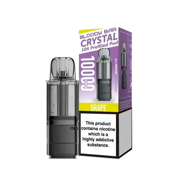 Bloody Bar Crystal 10K Prefilled Pod + Refill Container