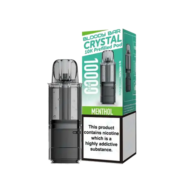 Bloody Bar Crystal 10K Prefilled Pod + Refill Container