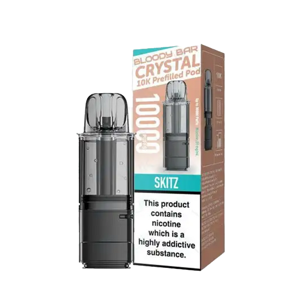 Bloody Bar Crystal 10K Prefilled Pod + Refill Container