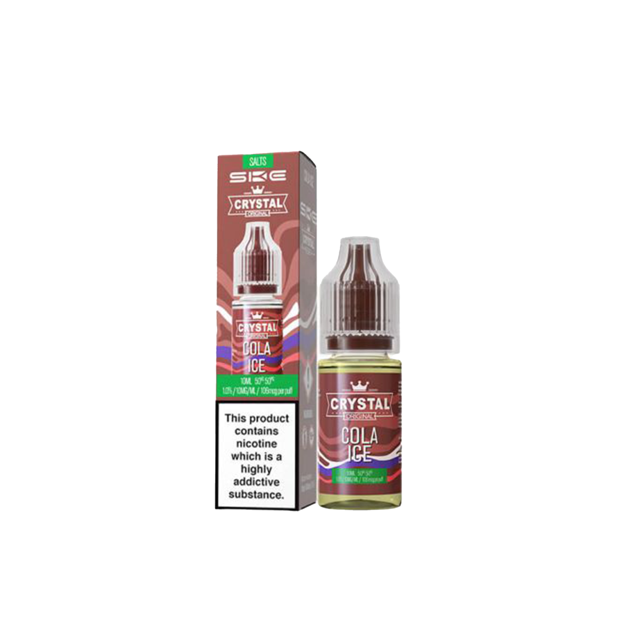 SKE Crystal Cola Ice Nic Salt VuiceVapes SKE Crystal Cola Ice Nic Salt VuiceVapes