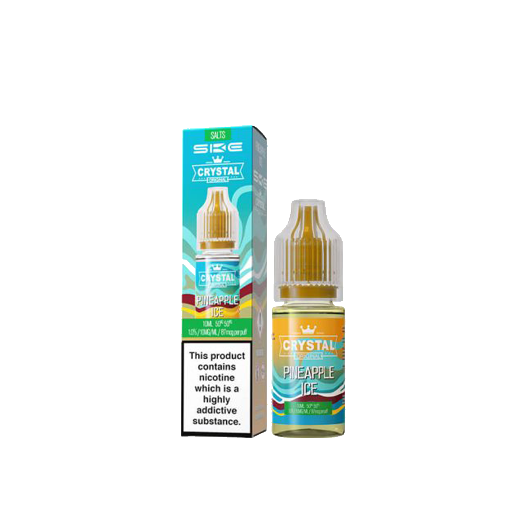 SKE Crystal Pineapple Ice Nic Salt VuiceVapes SKE Crystal Pineapple Ice Nic Salt VuiceVapes