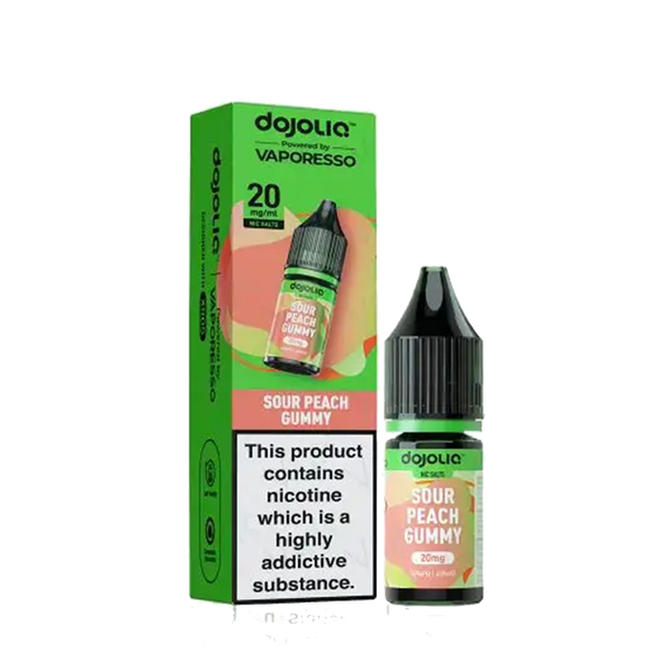 Vaporesso DOJO LIQ Sour Peach Gummy Nic Salt 10ml