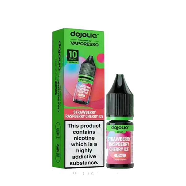 Vaporesso DOJO LIQ Strawberry Raspberry Cherry Ice Nic Salt 10ml