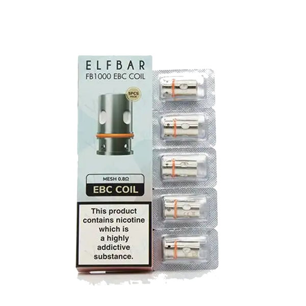 Elf Bar FB1000 EBC Replacement Coils 0.8OHM Mesh