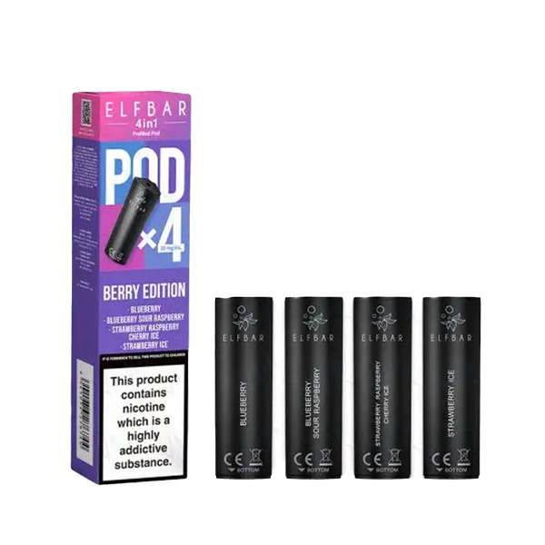 Elf Bar 4-in-1 Multi Flavour Edition Prefilled Pods