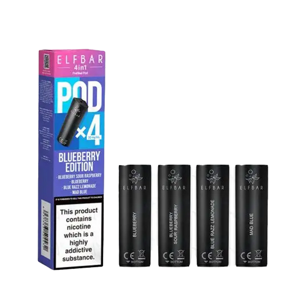 Elf Bar 4-in-1 Multi Flavour Edition Prefilled Pods