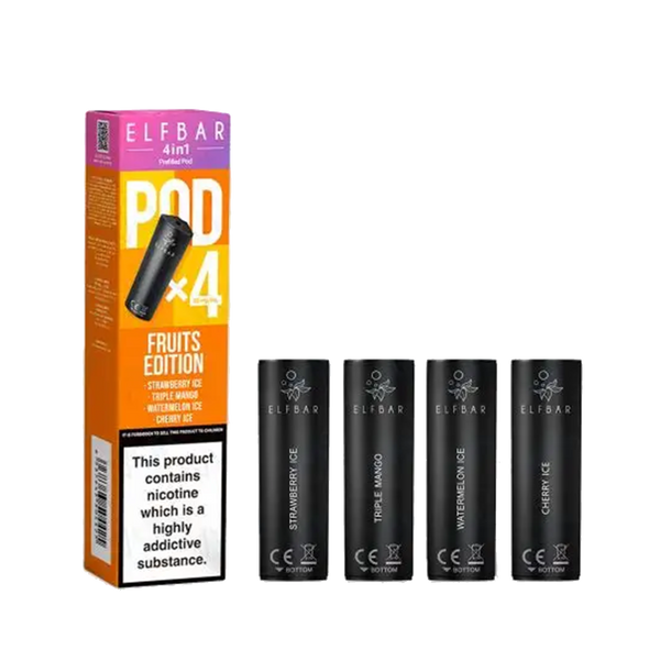 Elf Bar 4-in-1 Multi Flavour Edition Prefilled Pods