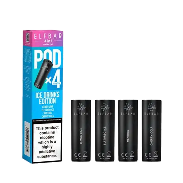 Elf Bar 4-in-1 Multi Flavour Edition Prefilled Pods