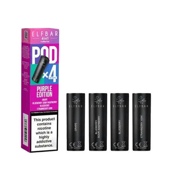 Elf Bar 4-in-1 Multi Flavour Edition Prefilled Pods