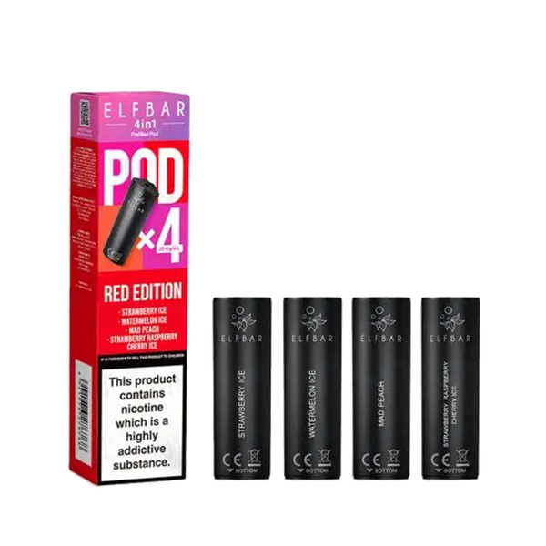 Elf Bar 4-in-1 Multi Flavour Edition Prefilled Pods