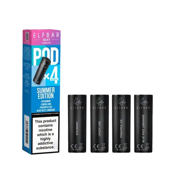 Elf Bar 4-in-1 Multi Flavour Edition Prefilled Pods