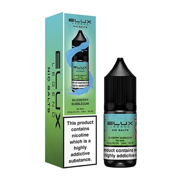 Elux Legend Blueberry Bubblegum Nic Salt 10ml