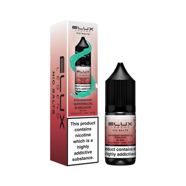 Elux Legend Strawberry Watermelon Bubblegum Nic Salt 10ml