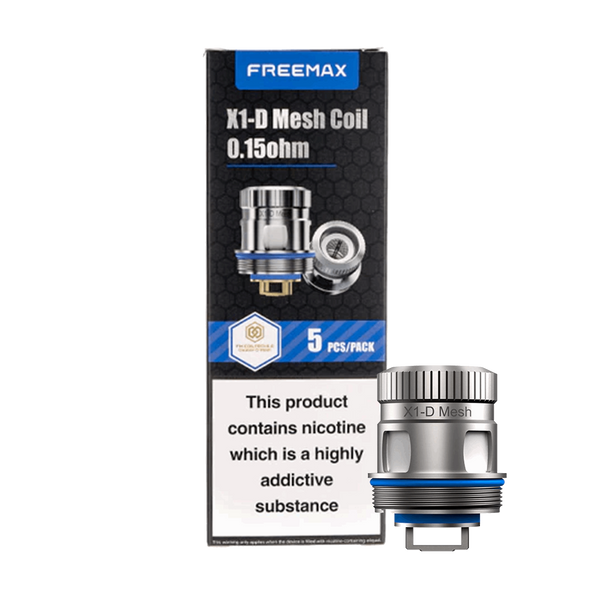 FreeMax X1-D Mesh Coils 0.15ohm