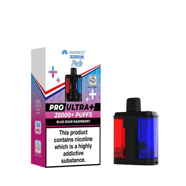 Hayati Pro Ultra Plus 25000 Prefilled Pod + Refill Containers