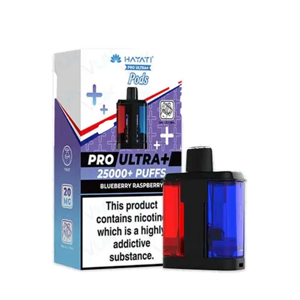 Hayati Pro Ultra Plus 25000 Prefilled Pod + Refill Containers