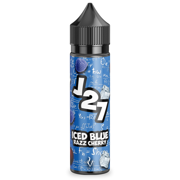 Iced Blue Razz Cherry - J27 - 50ml E-Liquid Short-Fill