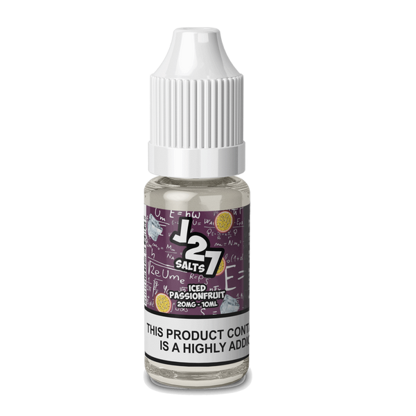 J27 Salts Iced Passionfruit 10ml