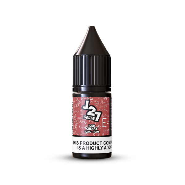 J27 Salts Iced Cherry 10ml E-Liquid