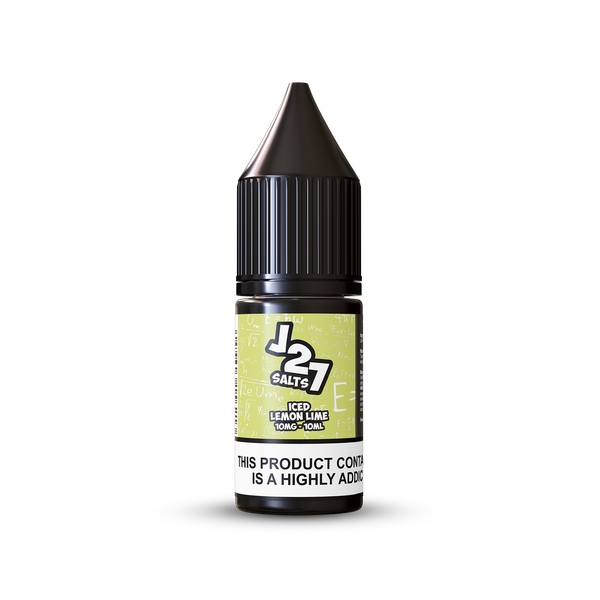 J27 Salts Iced Lemon & Lime 10ml E-Liquid