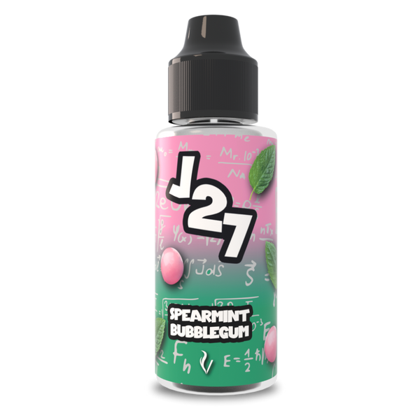 J27 Spearmint Bubblegum 70/30 100ml Shortfill