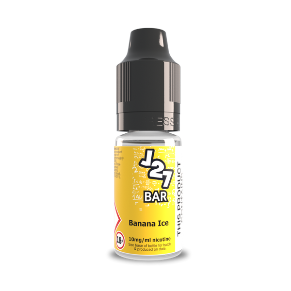 J27 Bar Salts Iced Banana 10ml