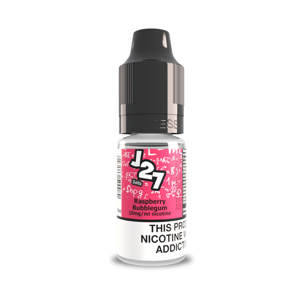 J27 Salts Raspberry Bubblegum 10ml