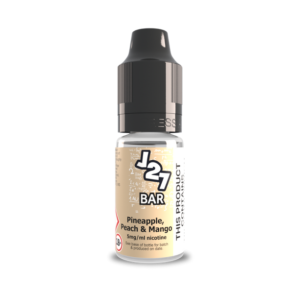 J27 Bar Salts Pineapple Peach Mango 10ml