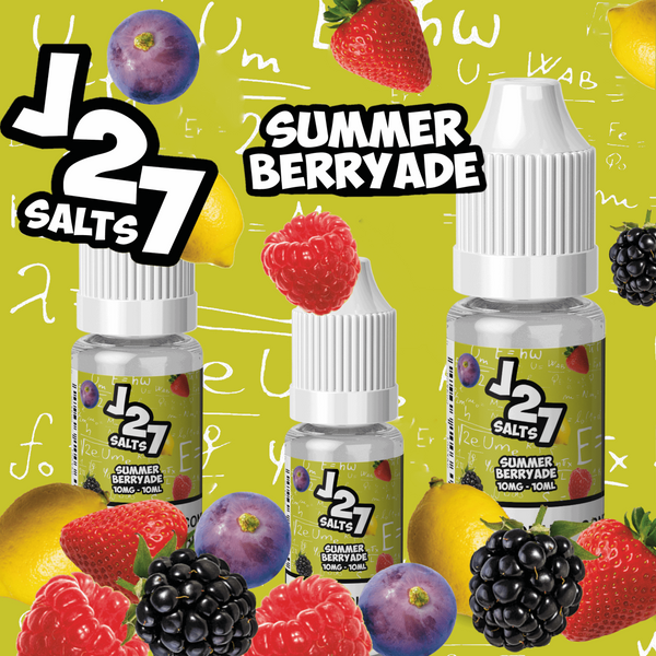J27 Salts Summer Berryade 10ml